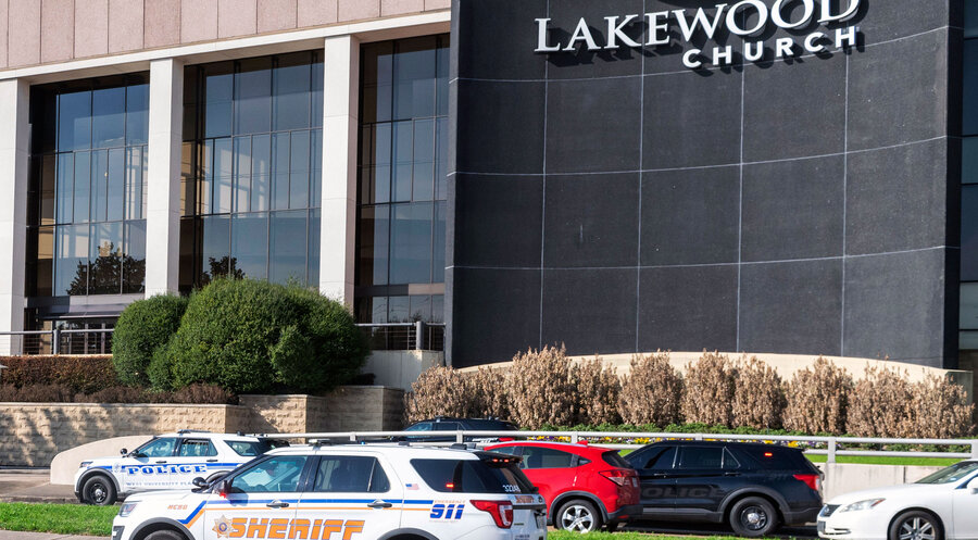 Der Tatort: die Lakewood-Kirche. Foto: picture alliance / ASSOCIATED PRESS | Kirk Sides