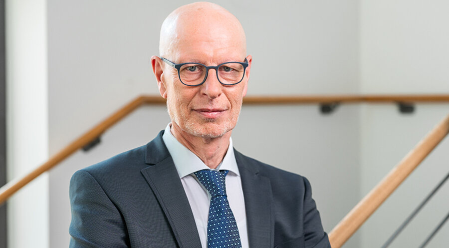 Der neue Vorsitzende des Rundfunkrats des Mitteldeutschen Rundfunks, Oberkirchenrat Dietrich Bauer. Foto: Tobias Ritz