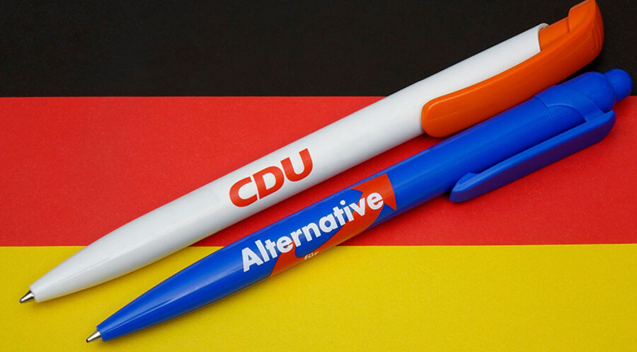 Wie ist das Verhältnis der CDU zur AfD? Darüber hat sich der Evangelische Arbeitskreis der CDU Baden-Württemberg Gedanken gemacht. Foto: picture-alliance/ZB|Sascha Steinach