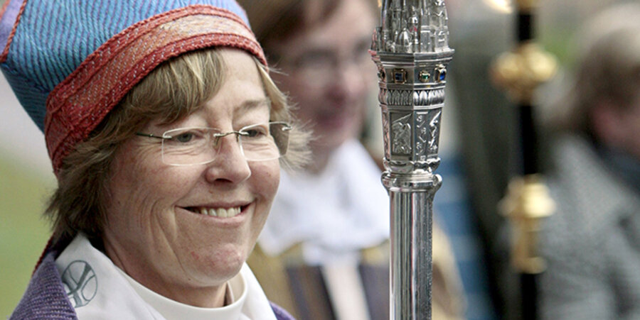 Die lutherische Bischöfin von Stockholm, Eva Brunne. Foto: picture-alliance / dpa