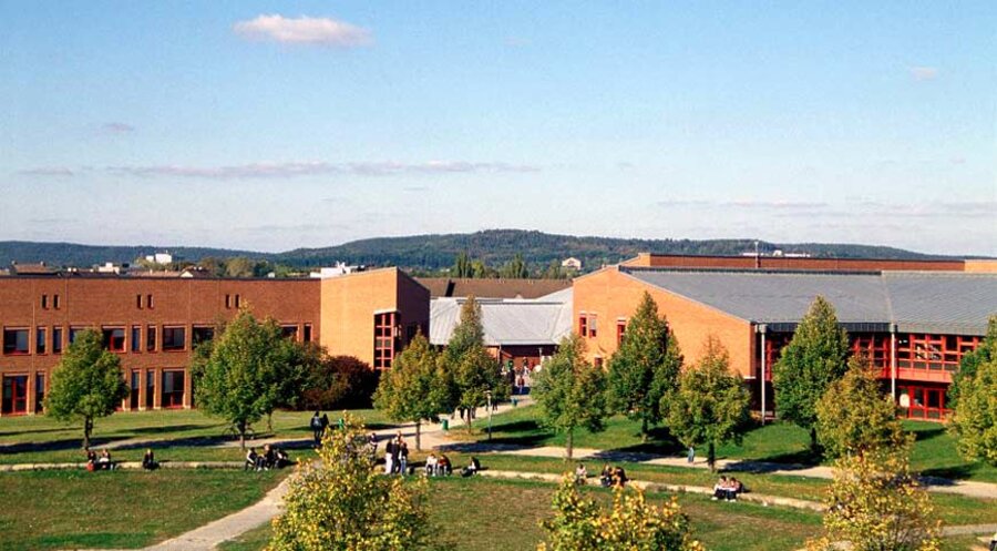 Der zentrale Campus der Universität Bayreuth. Foto: Gemeinfrei