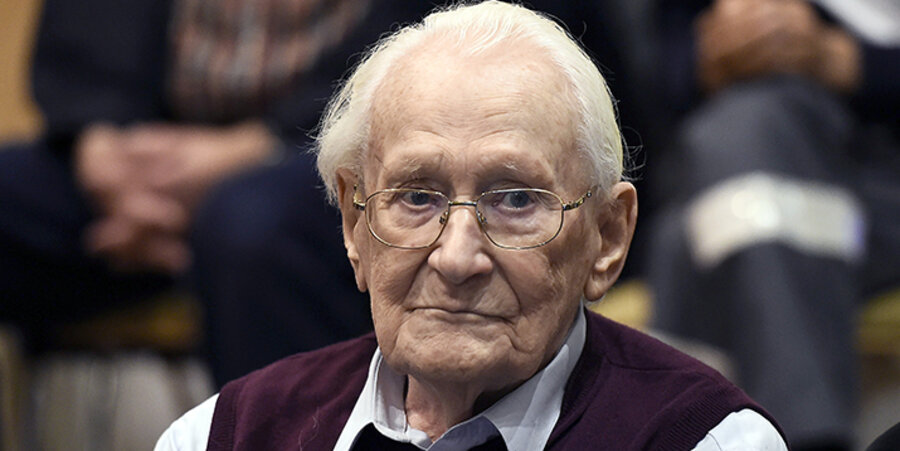 Oskar Gröning wirkte an der Ermordung von mindestens 300.000 Juden mit. Foto: picture-alliance/dpa
