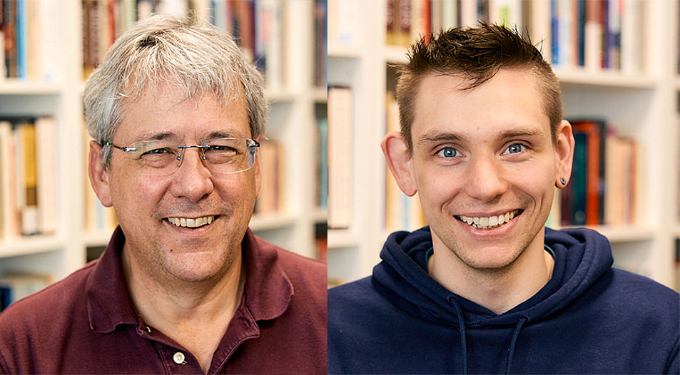 Theologieprofessor Joel White und IDEA-Redakteur Steffen Ryll. Fotos: creedoo/Daniel Höly