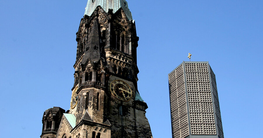 Vor der Kaiser-Wilhelm-Gedächtnis-Kirche wird der Gottesdienst stattfinden. Foto: pixabay.com