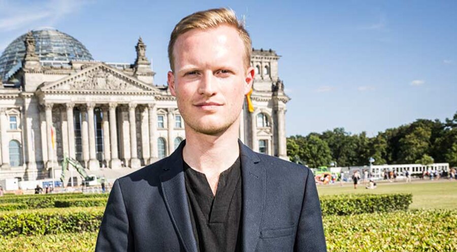 Der Publizist Carl-Victor Wachs (Jahrgang 1991) leitet das Kommunikationsteam der Initiative Neue Soziale Marktwirtschaft (INSM). Foto: Privat