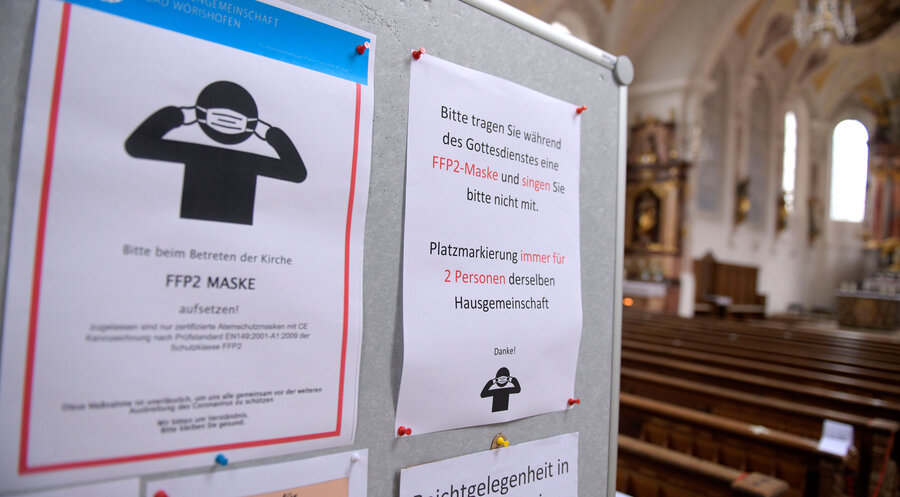 Die Kirche habe die staatlichen Maßnahmen zum Schutz vor der Pandemie unkritisch übernommen, statt sie theologisch zu reflektieren, so der Vorwurf. Symbolfoto: picture-alliance/M.i.S.-Sportpressefoto|MiS
