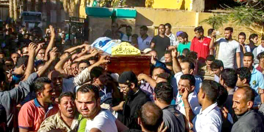 Zu den Beerdigungen der Terroropfer kamen Hunderte Trauernde. Foto: World Watch Monitor