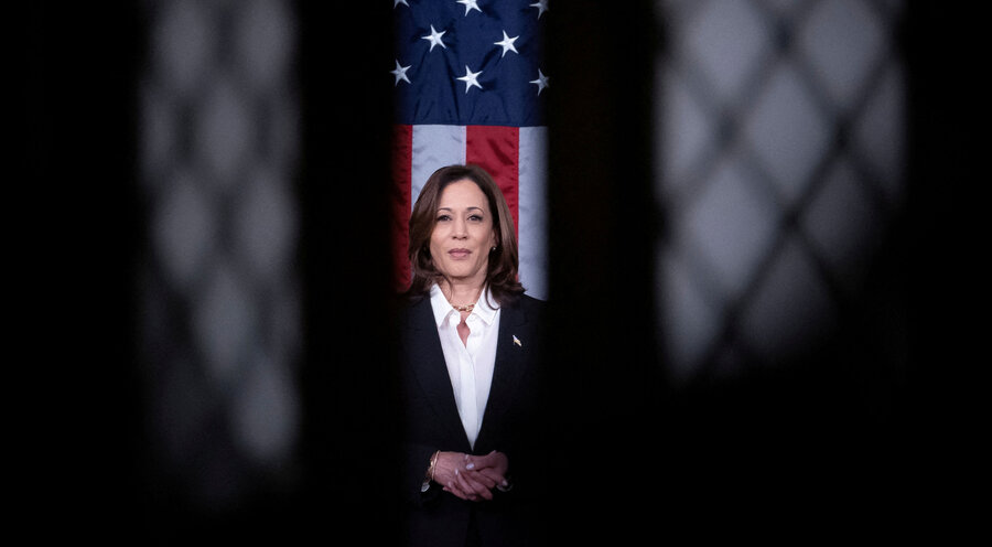 Die US-Vizepräsidentin Kamala Harris. Foto: picture alliance / REUTERS | Tom Brenner
