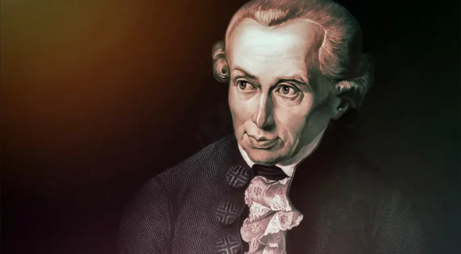 In seinen Schriften setzte sich Immanuel Kant immer wieder mit theologischen Fragen auseinander. Foto: picture alliance/Mary Evans Picture Library/Colorierung: ideagrafik