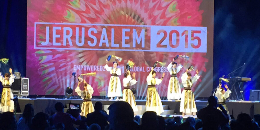 4.000 Teilnehmer aus 70 Ländern kamen in Jerusalem zusammen. Foto: PR