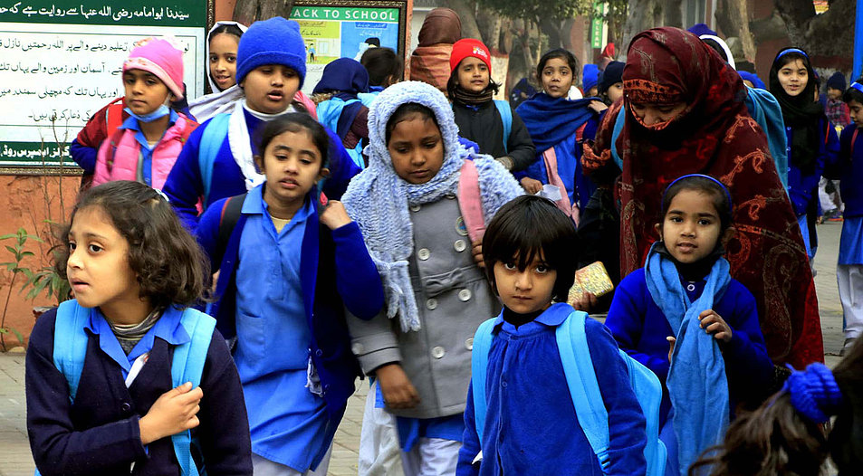 Schüler in Pakistan. Symbolfoto: picture alliance / ZUMAPRESS.com | PPI