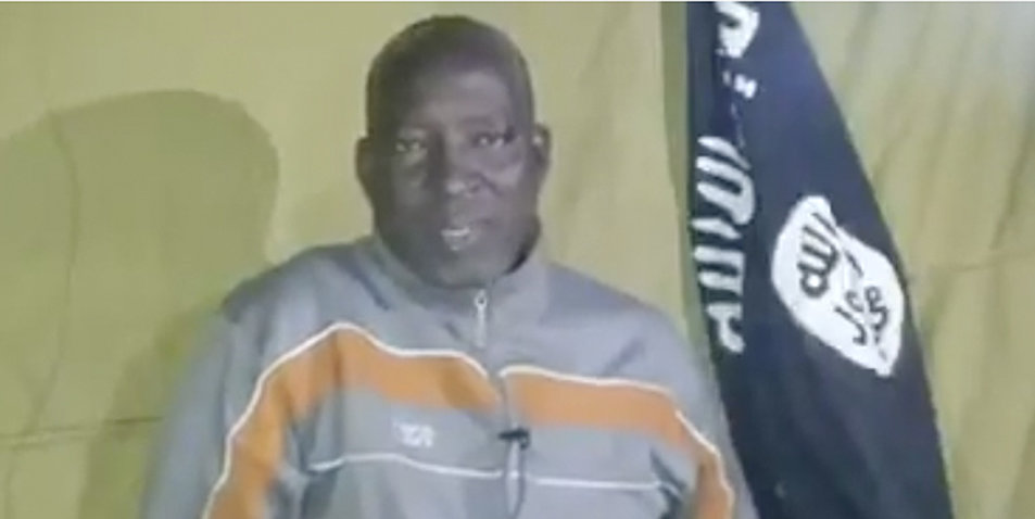 In einem Video fleht der evangelische Pastor Lawan Andimi um Befreiung. Nun ist er tot. Screenshot: YouTube 