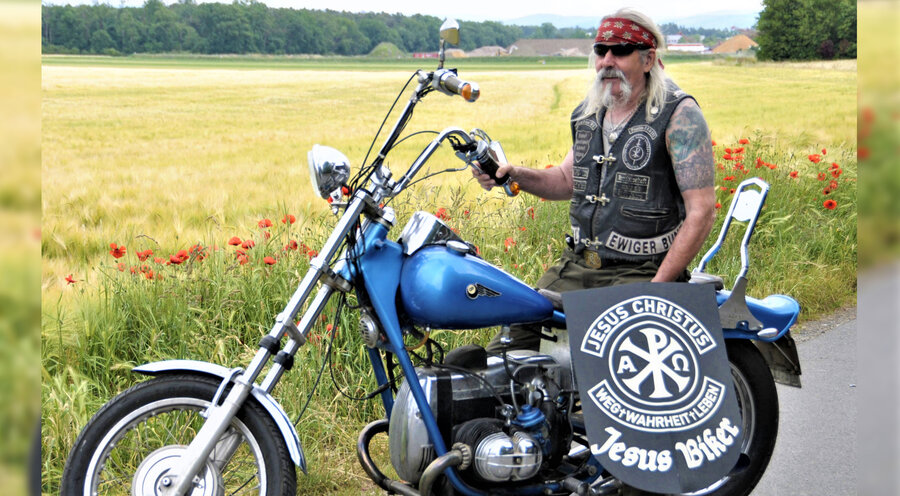 Thomas Draxler ist Gründer der „Jesus Biker“. Foto: Privat