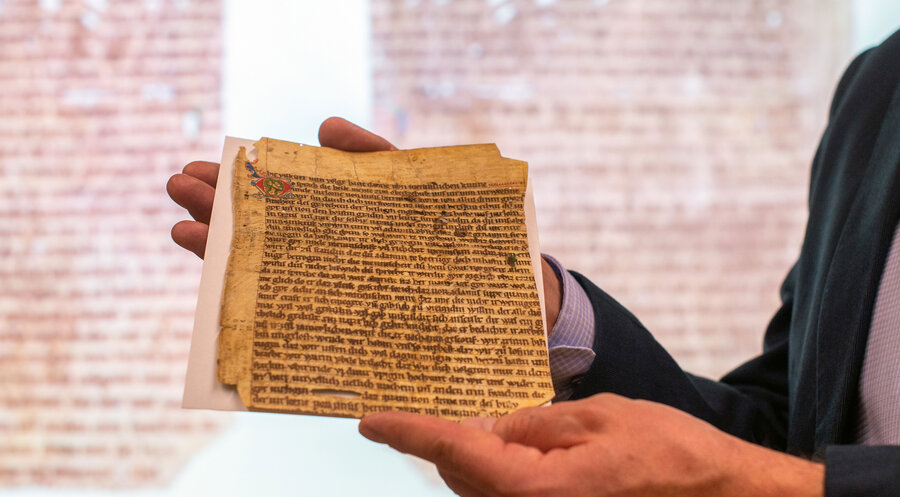 Das Nikodemusevangelium ist einer der apokryphen Texte. Foto: picture alliance/dpa/dpa-Zentralbild | Klaus-Dietmar Gabbert
