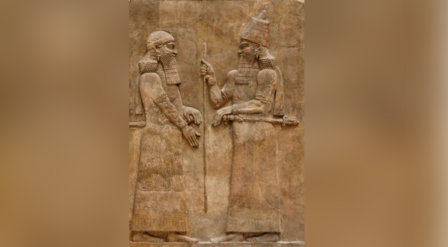 Die Existenz von Sargon II. war lange umstritten – bis sein Palast und zahlreiche Beweise wie das oben abgebildete Relief gefunden wurden. Foto: Wikipedia.org