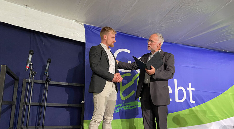 Paul Koch (l.) wird neuer Jugendevangelist. Foto: IDEA / Thomas Richter