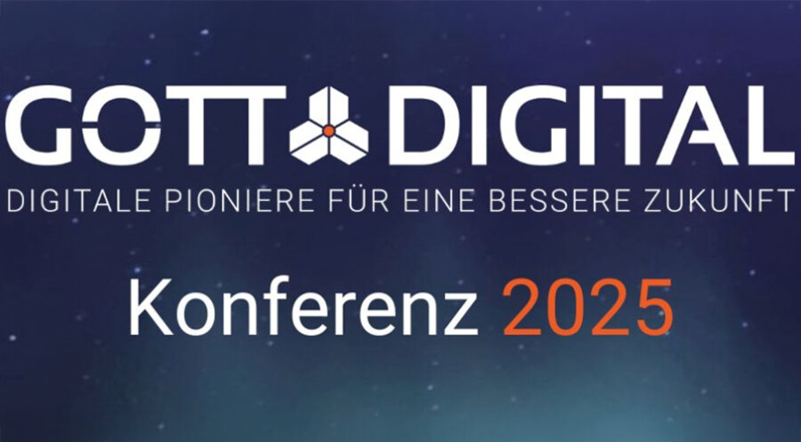 Die GOTTDIGITAL-Konferenz findet am 15. Februar online statt. Grafik: gottdigital.de
