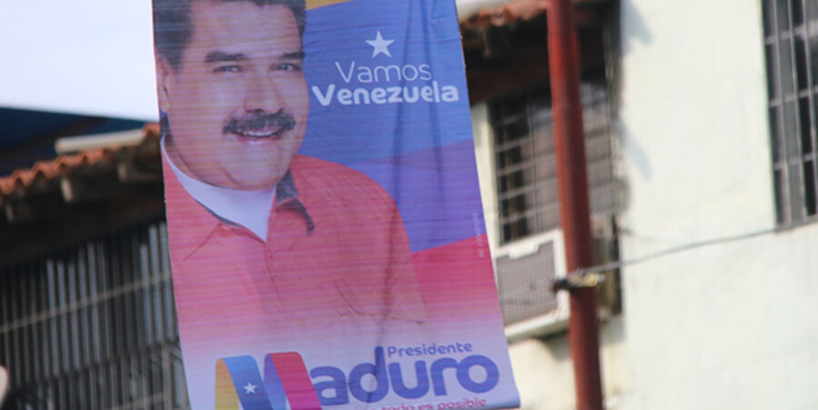 Der sozialistische Präsident von Venezuela, Nicolás Maduro, hat am 10. Januar seine zweite Amtszeit angetreten, obwohl es Unstimmigkeiten bei der Wahl gegeben hatte. Foto: KIRCHE IN NOT