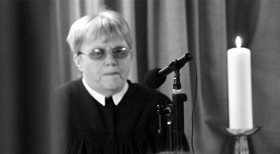 Die Gründerin des Taubblindendienstes der EKD, Pastorin i. R. Ruth Zacharias. Archivfoto: IDEA/kairospress