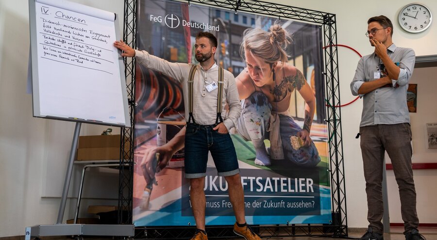 Der FeG-Bund lud „Visionärinnen und Visionäre“ aus Kultur, Gesellschaft und Gemeinde ein. Foto: FeG Deutschland/Artur Wiebe