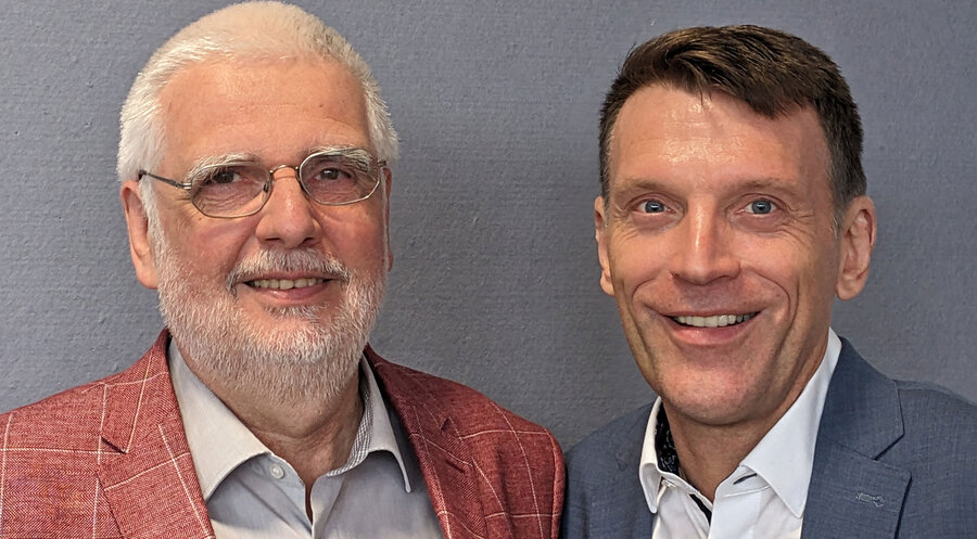 Andreas Franz (links) und Andreas Pestke. Foto: IDEA/Christian Starke