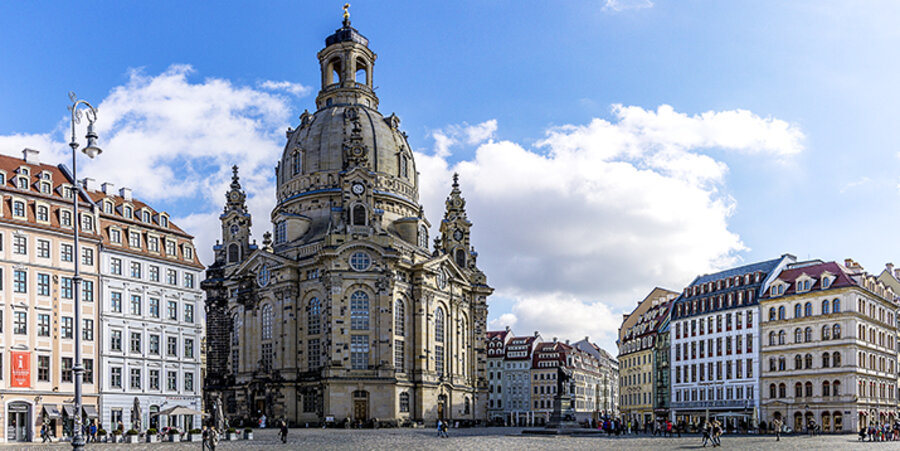 Die Frauenkirche in Dresden war an der Impfaktion beteiligt. Foto: pixabay.com