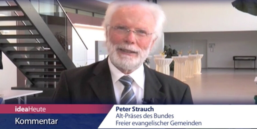 Der frühere Präses des Bundes Freier evangelischer Gemeinden, Pastor Peter Strauch.