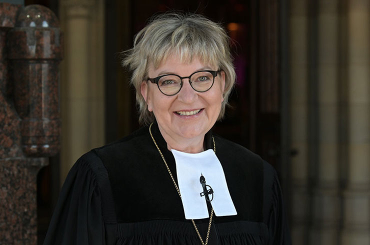 Dorothee Wüst ist pfälzische Kirchenpräsidentin. Foto: EKD/Klaus Landry
