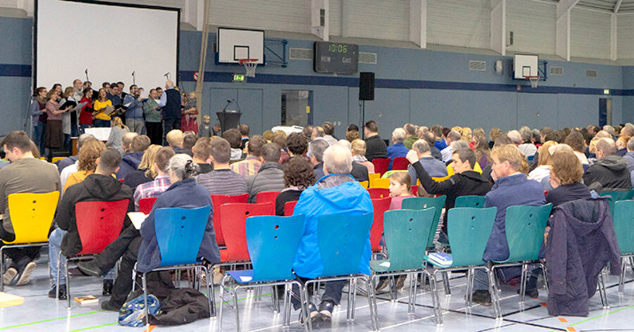 An der Veranstaltung des Maleachi-Kreises nahmen über 400 Besucher teil. Foto: Ilona Berg