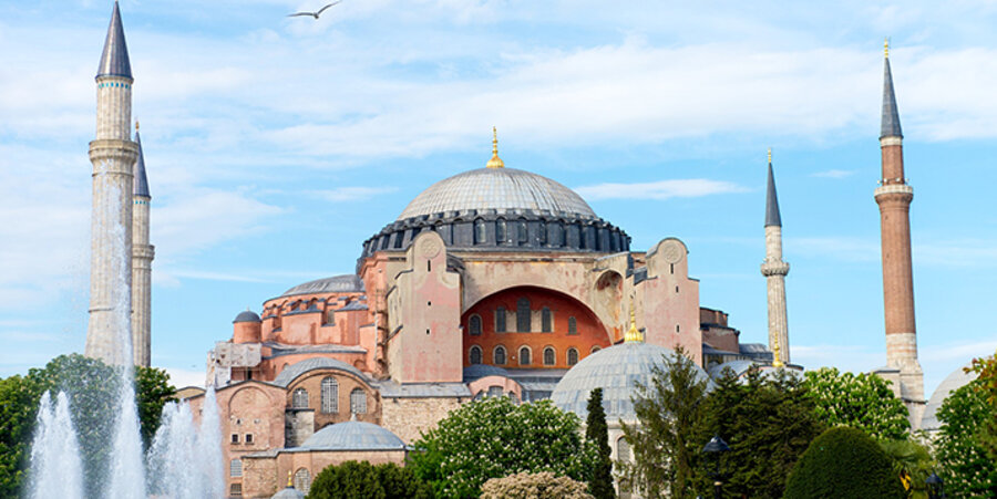 Die einstige Kirche Hagia Sophia in Istanbul. Foto: pixabay.com