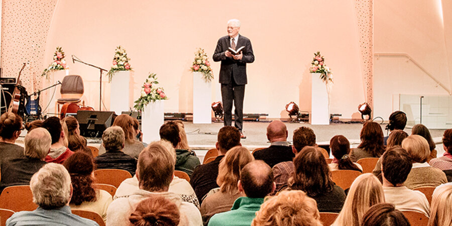 Der Evangelist Ulrich Parzany. Foto: Zimpfer Photography