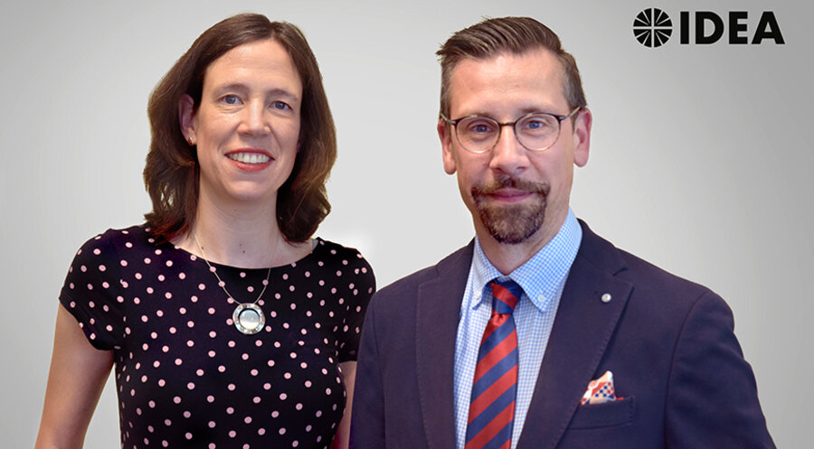 Daniela Städter und Dennis Pfeifer übernehmen ab 16. Juni die Leitung des Medienunternehmens IDEA. Foto: IDEA/Dirk Halfmann