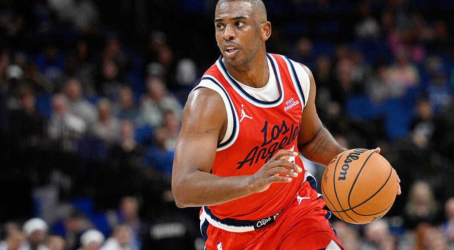 Chris Paul spielte zuletzt für die Los Angeles Clippers. Foto: picture alliance / ASSOCIATED PRESS | Phelan M. Ebenhack