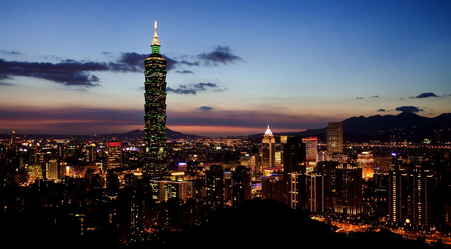 Die Skyline von Taipeh, der Hauptstadt von Taiwan. Foto: pixabay.com