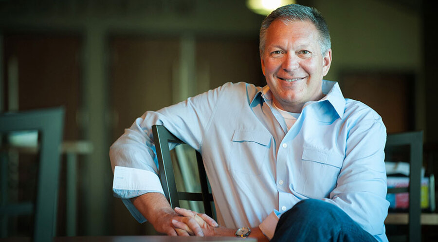 Der US-Pastor David Ashcraft und Präsident und Geschäftsführer des weltweiten Willow-Creek-
Netzwerks. Foto: LCBCCHURCH.COM