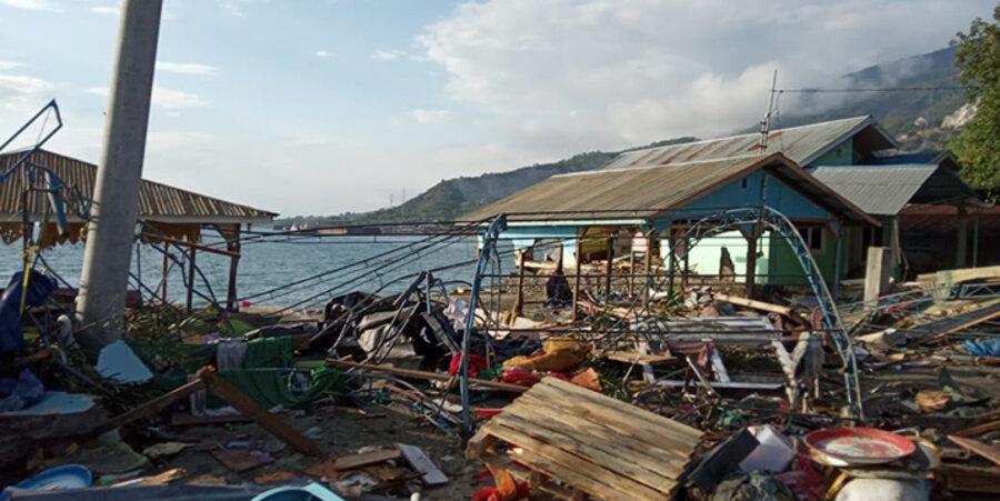Bei den Erdbeben und dem Tsunami auf Sulawesi kamen nach Angaben der Katastrophenschutzbehörde mindestens 1.234 Menschen ums Leben. Foto: World Vision