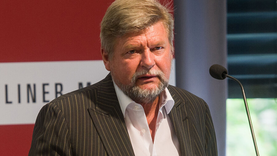 Der Politikwissenschaftler Klaus Schroeder. Foto: picture alliance / Lino Mirgeler/dpa | Lino Mirgeler