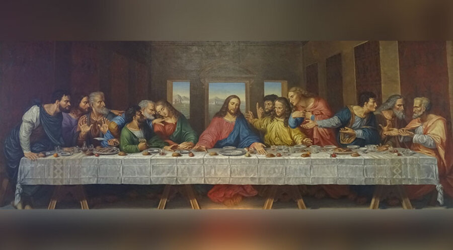 Vorbild des „lebendigen Denkmals“ ist das berühmte Gemälde von Leonardo da Vinci. Foto: pixabay.com