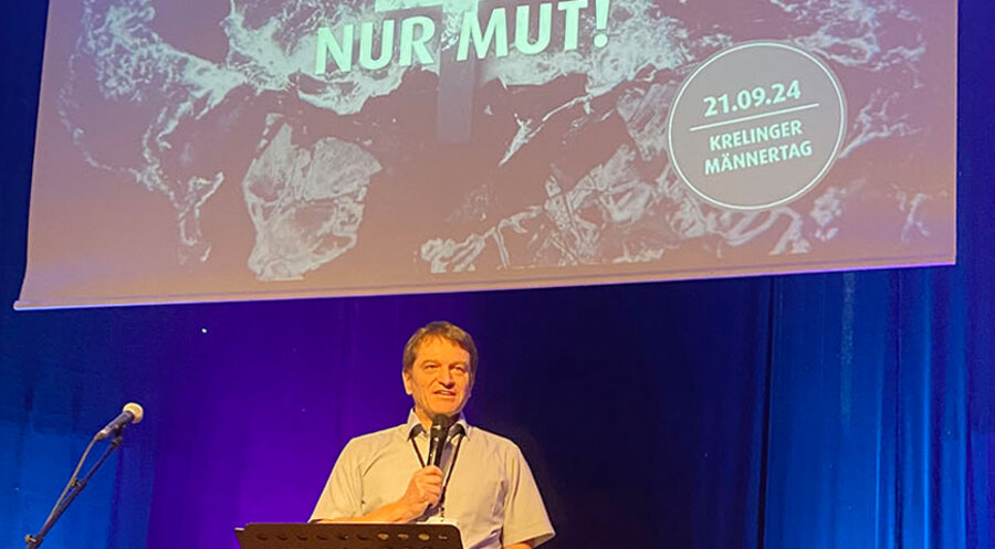 Prediger Michael König von der Kontaktmission in Wüstenrot. Foto: GRZ Krelingen