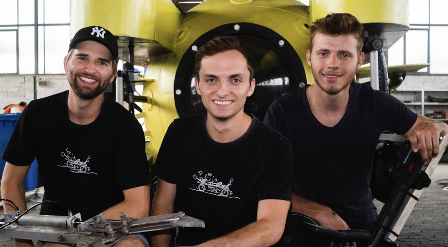Die „Real Life Guys“ v.l.n.r.: Julius Vogelbusch, Johannes Mickenbecker und Daniel Horst. Foto: The Real Life Guys