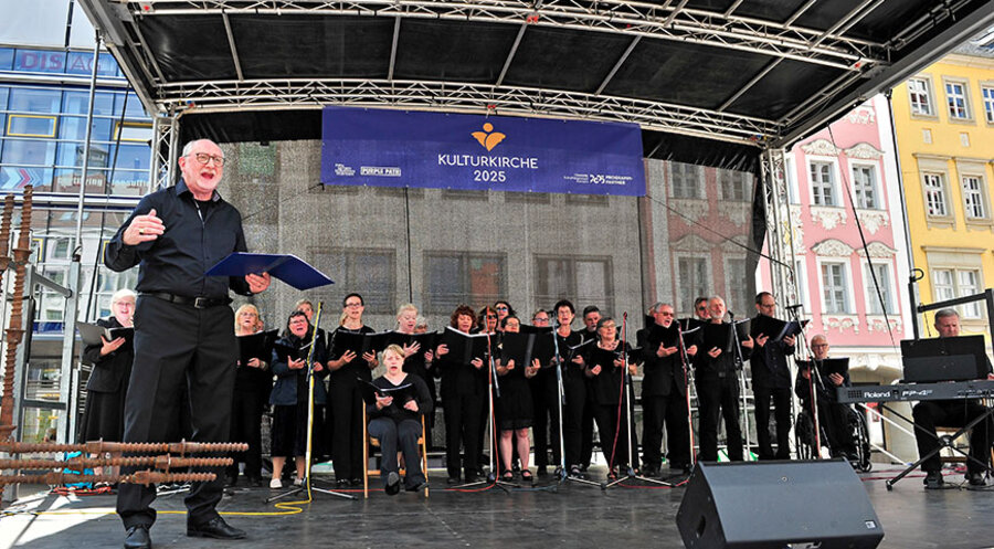 Ein großes Chorfestival ist Teil des Kulturkirchenfests in Chemnitz. Foto: Kulturkirche 2025