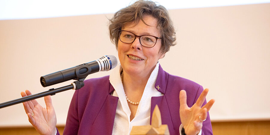 Die Bischöfin der Evangelischen Kirche von Kurhessen-Waldeck, Beate Hofmann. Foto: medio.tv/Schauderna