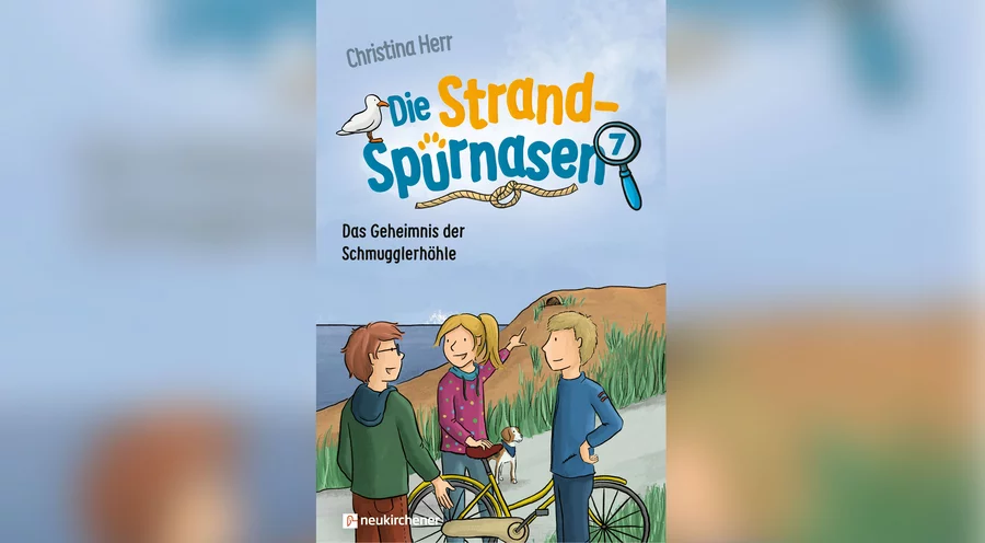 Das Kinderbuch „Die Strandspürnasen: Das Geheimnis der Schmugglerhöhle“ ist im Neukirchener Verlag erschienen. Foto: Neukirchener Verlag