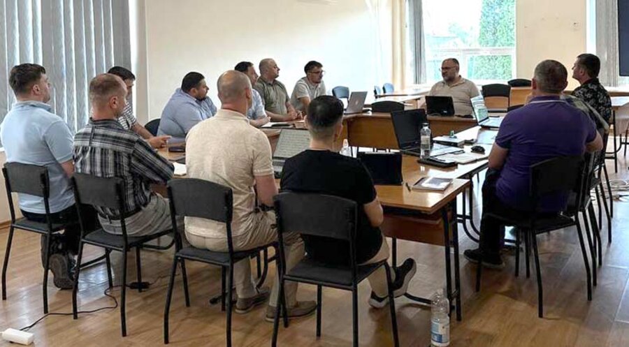 Die aktuellen Studenten sind hoch motiviert und wollen in der Ukraine geistlich etwas bewegen. Foto: Privat