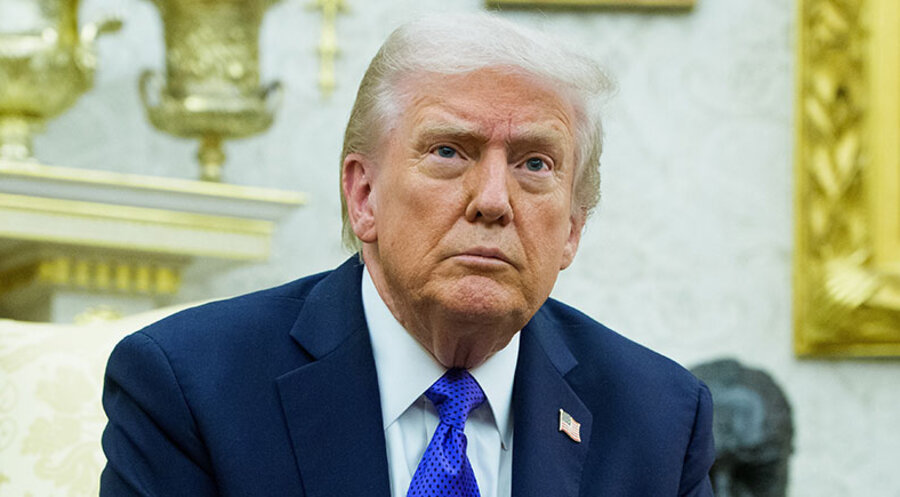 US-Präsident Donald Trump. Foto: picture-alliance/Consolidated News Photos|Aaron Schwartz - Pool via CNP