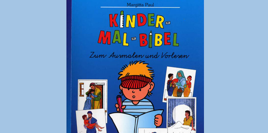Die Kinder-Mal-Bibel wird auch nach 20 Jahren noch gerne ausgemalt. Foto: Christliche Verlagsgesellschaft