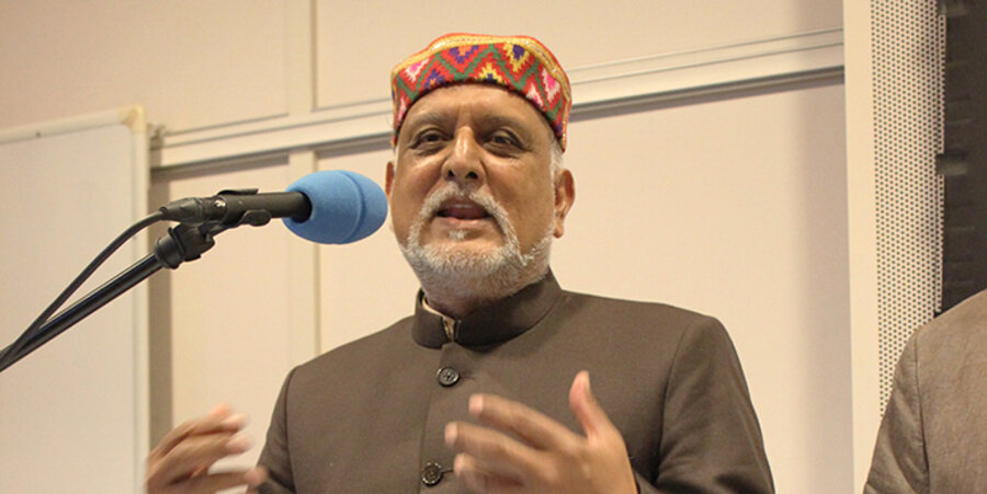Der indische Philosoph Vishal Mangalwadi, Autor des Werkes „Das Buch der Mitte. Wie wir wurden, was wir sind. Die Bibel als Herzstück der westlichen Kultur“. Foto: Michael Gross/Chrischona International