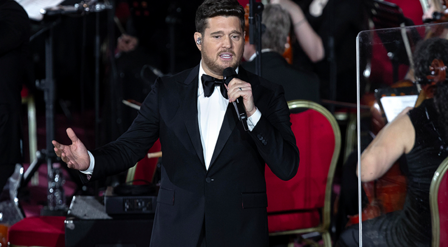 Michael Bublé: „Es ist ein Gefühl großer Sicherheit zu wissen, dass man seinen Glauben in Gott setzt und dass es einen Plan gibt.“ Foto: picture alliance/Middle East Images/Maria Grazia Picciarella