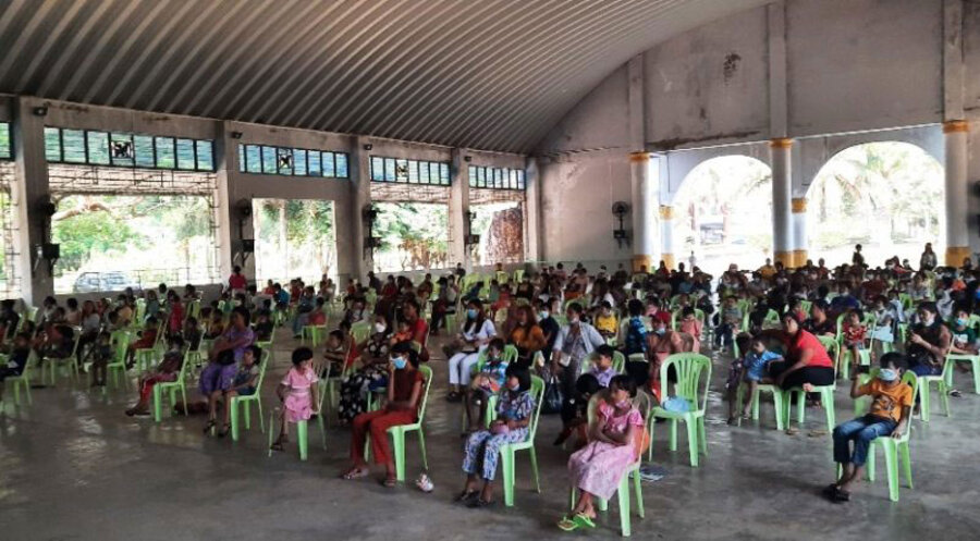 Die Abschlussveranstaltung des Kindergartenjahrs 2021/2022 in Yangon. Foto: HelpMy e.V.