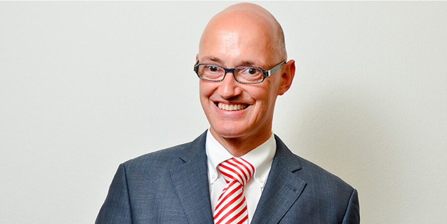 Der Geschäftsführer des Meinungsforschungsinstituts INSA (Erfurt), Hermann Binkert. Foto: Alexander Lohr